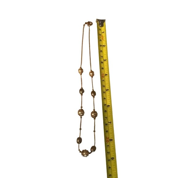 BEAUTIFUL WOMENS BROWN TONE NECKLACE - Picture 4 of 4